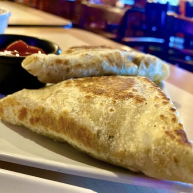 Stuffed Roti.