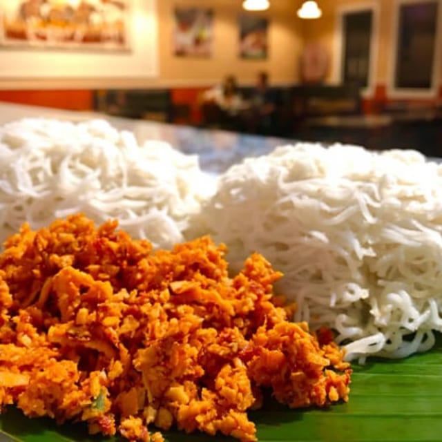 String Hopper (5) with Coconut Sambol.