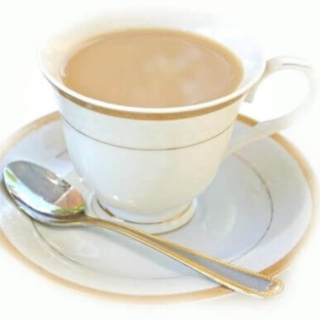 Sri Lankan Milk Tea with Fresh Ginger.