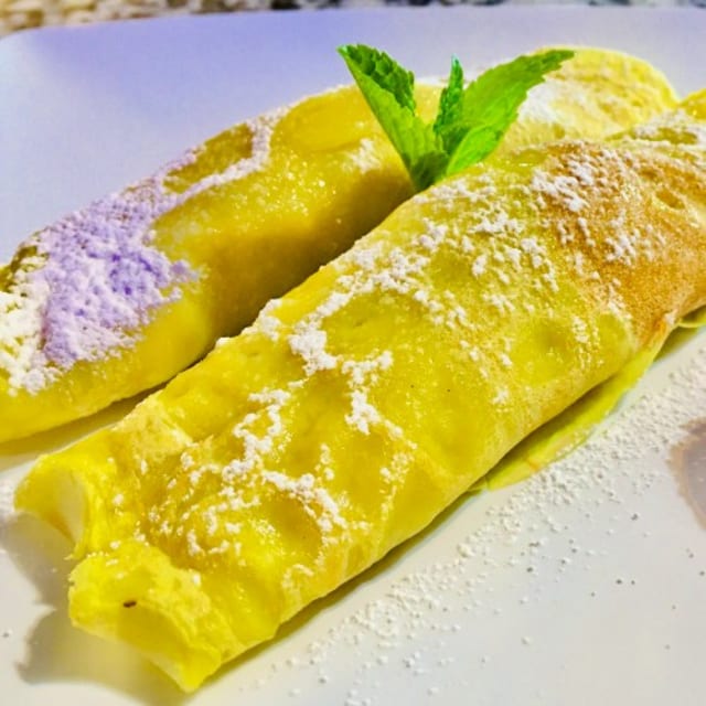 Sri Lankan Coconut Roll Cake.