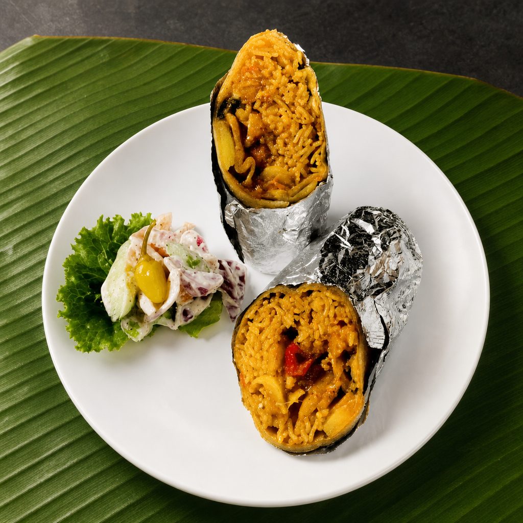 Curry Burrito.
