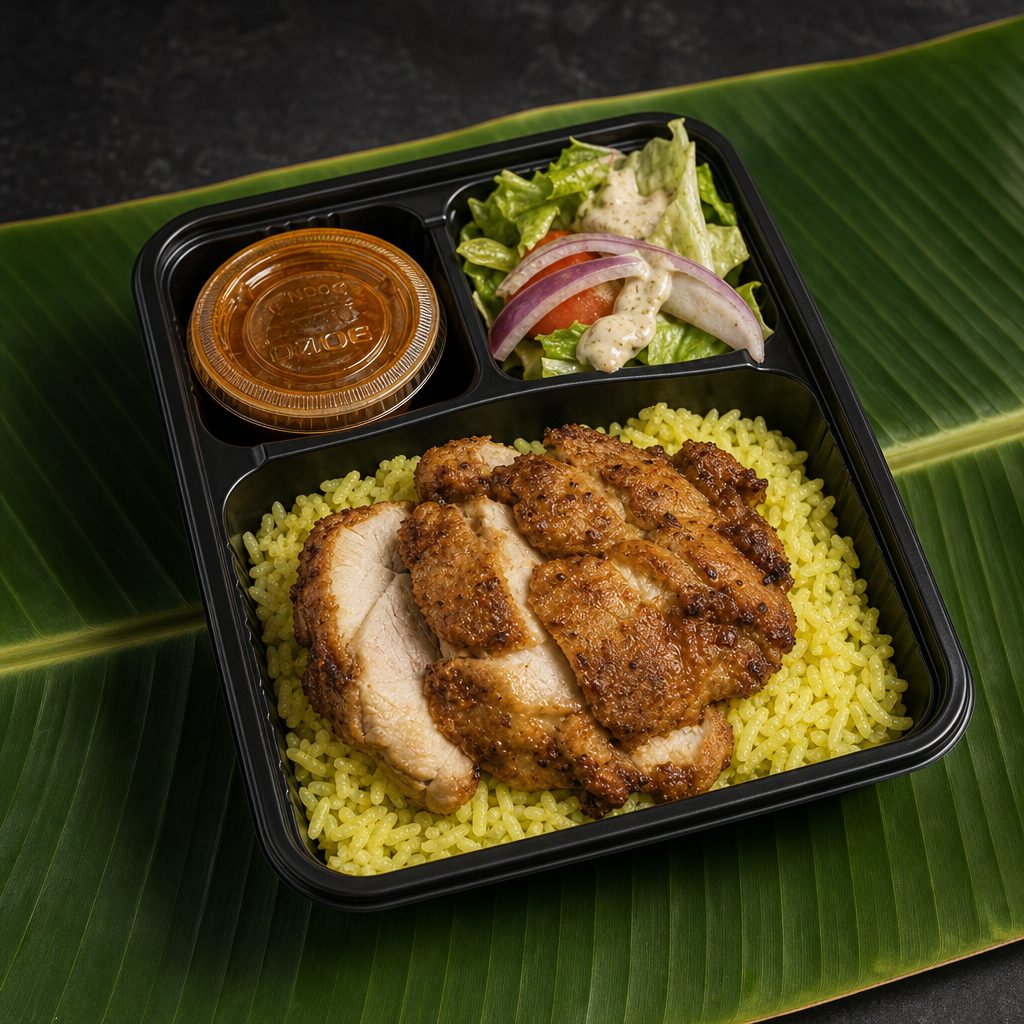Chicken Over Rice.