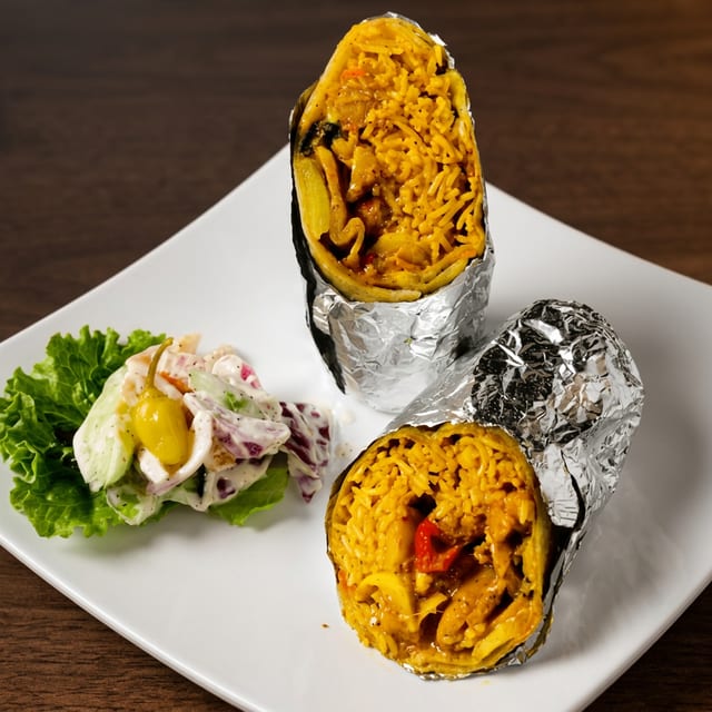 Curry Burrito.