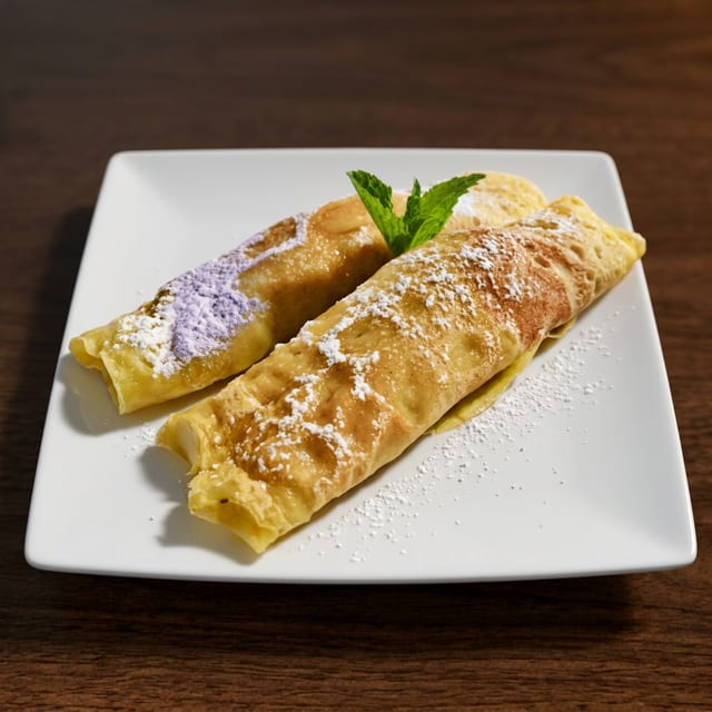 Sri Lankan Coconut Roll Cake.