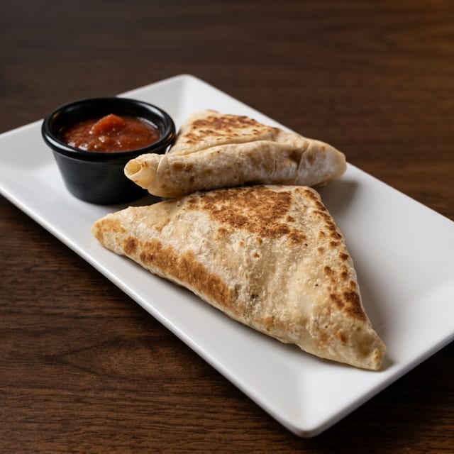Stuffed Roti.
