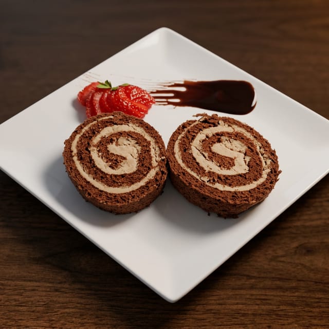 Sri Lankan Chocolate Roll.